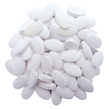 Calcium chewable tablets