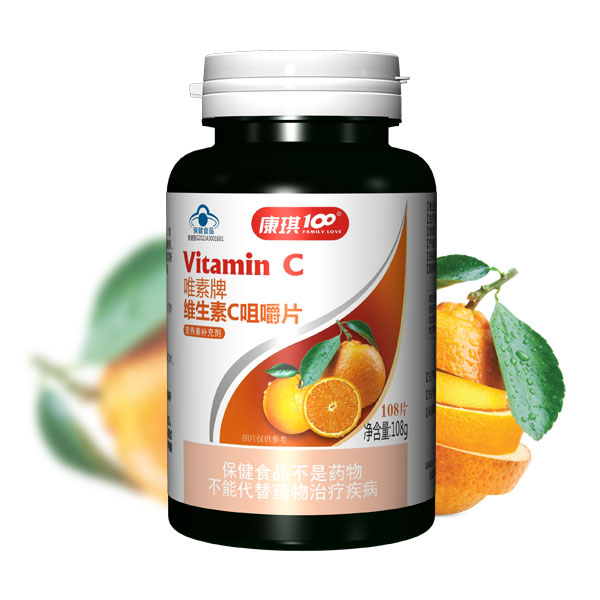 Weisu brand vitamin C chewable tablets