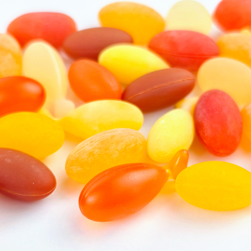 Chewable soft capsule